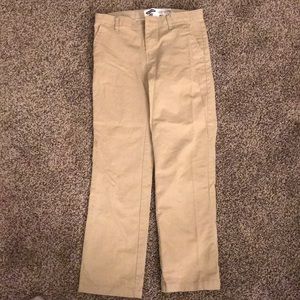 Youth boy khaki pants